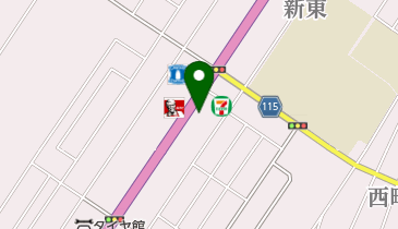 芳来軒の地図画像