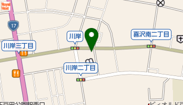 中国料理 柳花の地図画像