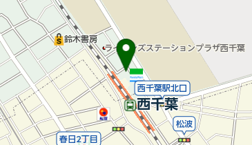 北京亭 西千葉店の地図画像