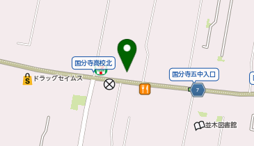 浜木綿 国分寺北町店の地図画像