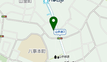 浜木綿 山手通本店の地図画像