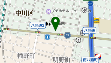 餃子屋麺壱番館の地図画像