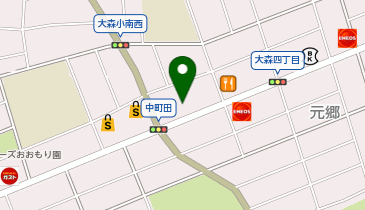 浜木綿 守山大森店の地図画像