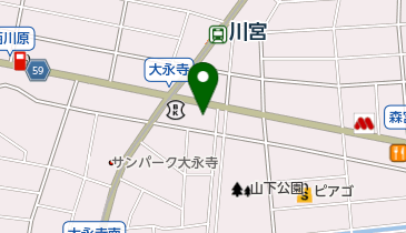 大洋苑の地図画像