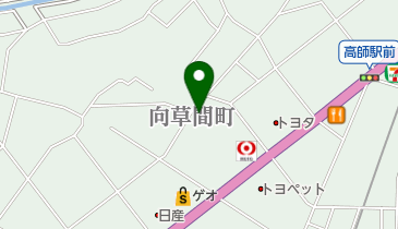 チャイニーズダイニングウーロンの地図画像