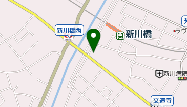 餃子亭の地図画像