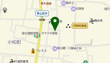 京風中華 八楽の地図画像