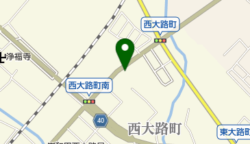 名菜楼の地図画像