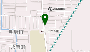 天安菜館の地図画像