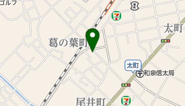 十八番中国料理店の地図画像