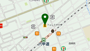中国料理 香港菜館の地図画像