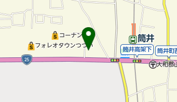 中国料理橘の地図画像