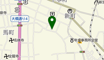 豚珍亭の地図画像