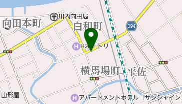 ハルピン亭の地図画像