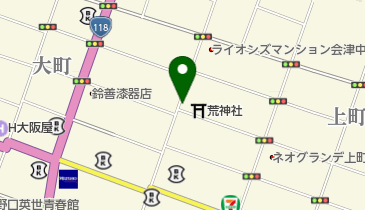 ビビンバハウス大原の地図画像