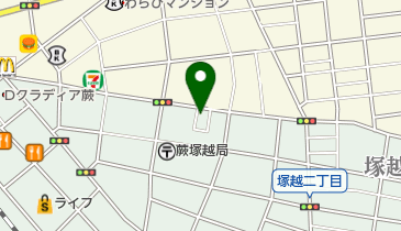 千里苑の地図画像