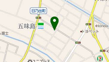 天ふじの地図画像