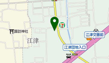 あげたて 江津店の地図画像