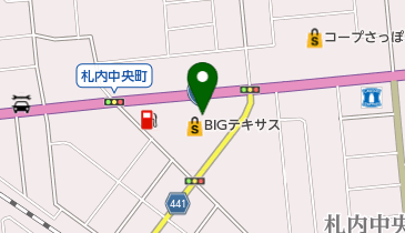 とんかつのつかさの地図画像
