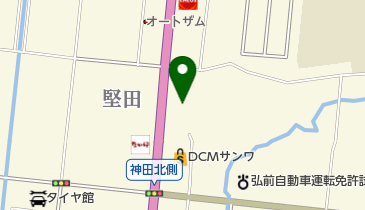 とんかつ かつ元 本店の地図画像