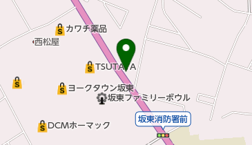 とんかつ文久の地図画像