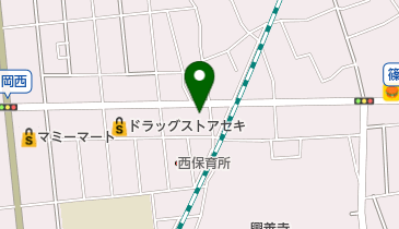 とんかつの福いちの地図画像