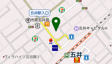 かつ泉の地図画像