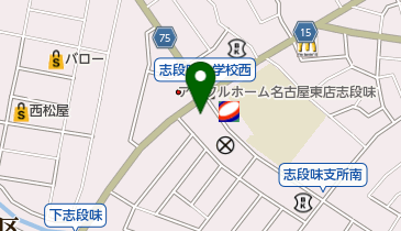 とんかつ食房 厚まるの地図画像