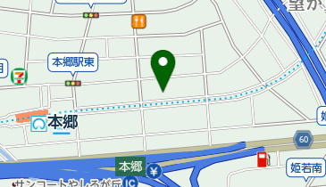 キッチン甲山の地図画像