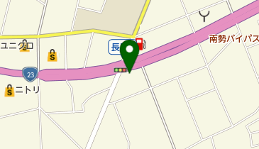 かつ勢本店 伊勢店の地図画像