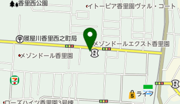 レストラン幸の地図画像