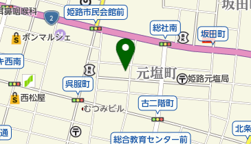とんかつ ふなこしの地図画像