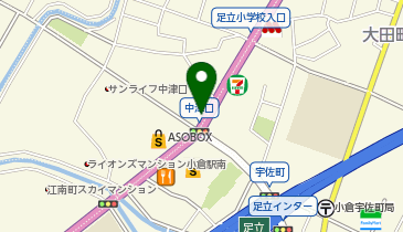 かつ屋の地図画像