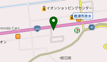 とんかつハウスの地図画像