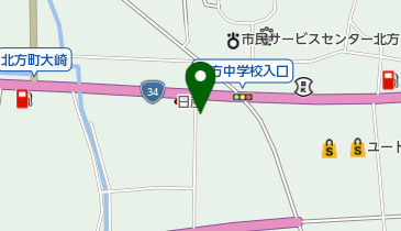 とんかつきのや 武雄北方店の地図画像