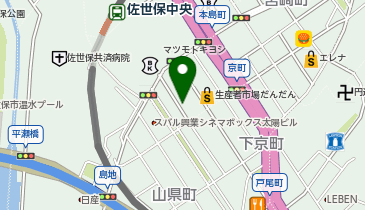 かつ亭の地図画像