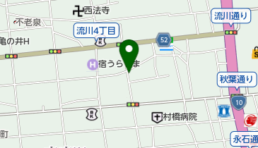 トンカツの店にしもとの地図画像