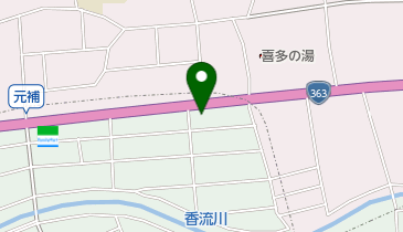 風来坊 四軒家店の地図画像