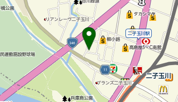 麺屋 みちしるべ (二子玉川本店)の地図画像