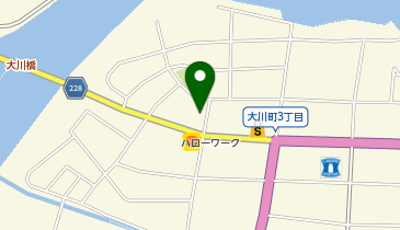 浜善の地図画像