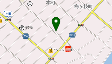 梅の家会館の地図画像