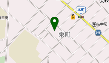 喜たや料理店の地図画像