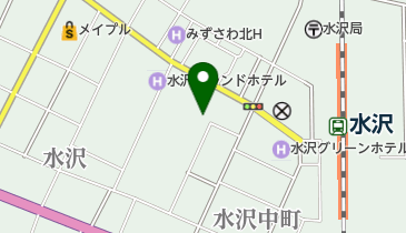 どじょうの店一平の地図画像