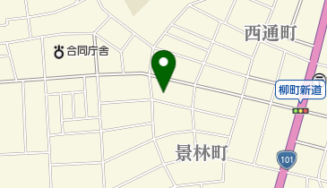 二葉席処の地図画像