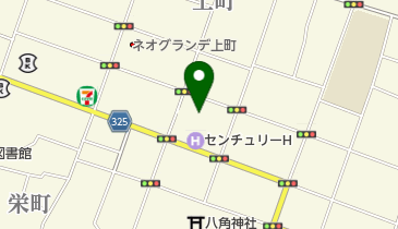 割烹 若央の地図画像