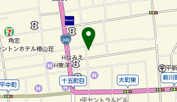 和風ほんてーぬの地図画像