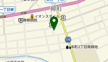 天勝の地図画像