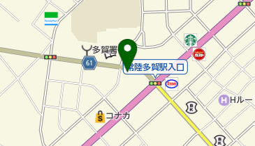 お食事処 あじ伴の地図画像