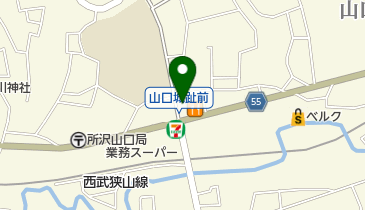 日本料理 松井の地図画像