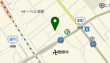 串あげ 木むらの地図画像